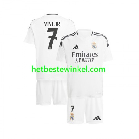 Real Madrid Vinicius Junior 7 Voetbalshirts Kind Thuis 2024-25